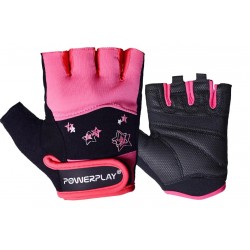 Рукавички для фітнесу PowerPlay жіночі M рожеві, код: PP_3492_M_Pink