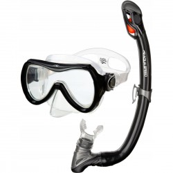 Набір маска і трубка Aqua SpeedAlize + Samos, чорний, код: 5905718603145 Набір маска і трубка Aqua SpeedAlize + Samos, чорний, код: 5905718603145