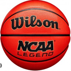 М"яч баскетбольний Wilson NCAA Legend BSKT №6, помаранчевий-чорний, код: 097512598262