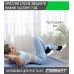 Обтяжувачі для ніг та рук з металом EasyFit Comfort 2х2 кг, чорний-блакитний, код: EF-1020-BE-EF