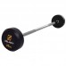 Штанга фіксована пряма обрезиненная Zelart Rubber Coated Barbell 25 кг, код: TA-2685-25-S52