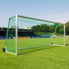 Ворота футбольні цільні з колесами Sportpoland Eco Goal 7320х2440 мм, код: 5991-IN