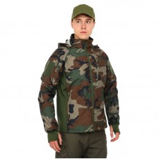 Куртка тактична Tactical 3XL, камуфляж Woodland, код: TY-9405_3XLKW