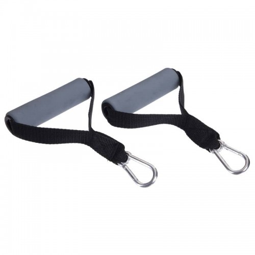 Ручки для еспандера та тренажера Double Cube 2шт сірий, код: FI-6429-S52 Ручки для еспандера та тренажера Double Cube 2шт сірий, код: FI-6429-S52