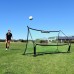 Сітка тренувальна для футболу Quickplay Tekkers Wall Dual Net 200 х 120 см, чорно-зелена, код: 5769-IN