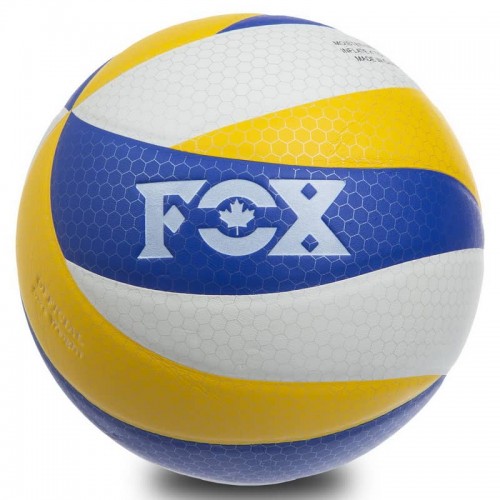 М"яч волейбольний Fox №5, жовтий-білий-синій, код: SD-V8005_YWBL