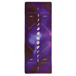 Килимок для йоги EasyFit BlueMoon (замша-каучук) 1830х610х3 мм, фіолетовий, код: EF-1926-1-EF