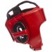Шлем боксерский открытый Zelart L красный, код: BO-1349_LR-S52