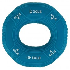 Еспандер кистьовий кільце з потрійним навантаженням Jello, навантаження 30LB-40LB-50LB, бірюзовий, код: FI-0649_T Еспандер кистьовий кільце з потрійним навантаженням Jello, навантаження 30LB-40LB-50LB, бірюзовий, код: FI-0649_T