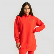 Толстовка жіноча подовжена GymBeam Clothing Limitless L, ярко-червоний, код: 221224-GB