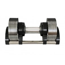 Гантель набірна Generation Fitness GF3-20kg, 1x3-20 кг, хром, код: 523181-AX