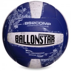 М"яч волейбольний Ballonstar №5 PU, синій-білий, код: LG2352