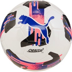 М"яч футбольний Puma Orbita 6 MS №5, чорний-білий-синій, код: 4067981496426