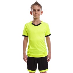 Футбольна форма підліткова PlayGame Lingo розмір 32, ріст 145-155, салатовий-чорний, код: LD-5017T_32LGBK