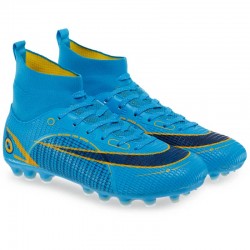 Бутси футбольні Lijin розмір 40, синій, код: G2588-40-45-1_40BL
