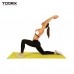 Килимок для йоги та фітнесу Toorx Yoga 1730х600х4 мм, зелений, код: 931135-SVA