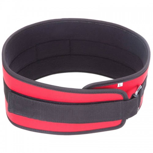 Пояс атлетичний посилений регульований Zelart ширина 11,5 см XXL, червоний, код: SB-165486_XXL-S52