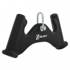 Рукоятка для тяги з вузьким хватом Mdbuddy Pull Down Handle нековзне покриття 340х55х150 мм, чорний, код: TA-5390 Рукоятка для тяги з вузьким хватом Mdbuddy Pull Down Handle нековзне покриття 340х55х150 мм, чорний, код: TA-5390