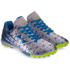 Сороконіжки футбольні Health розмір 42 (26см), срібний-синій, код: 922-1_42GRBL Сороконіжки футбольні Health розмір 42 (26см), срібний-синій, код: 922-1_42GRBL