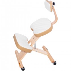 Масажний стілець MOV Ergo-Comfort Plus + Latte білий, код: 5903351605601-IN Масажний стілець MOV Ergo-Comfort Plus + Latte білий, код: 5903351605601-IN