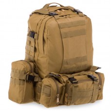 Рюкзак тактичний Tactical 60 л, хакі, код: TY-7100_CH