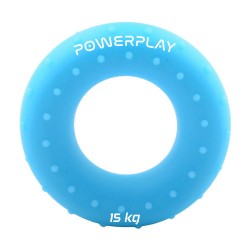 Еспандер кистьовий силіконовий PowerPlay Hand Grip Light 15 кг, блакитний, код: PP_4338_Blue_15kg