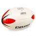 М"яч для регбі Core №5, білий-червоний, код: R-5379-5