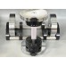 Гантель набірна Generation Fitness GF3-24kg, 2х3-24 кг, хром, код: 523185-AX