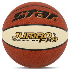 М"яч баскетбольний Star Jumbo №7, оранжево-білий, код: BB427-25-S52