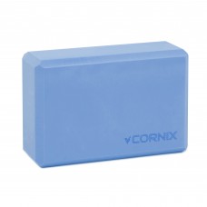 Блок для йоги Cornix EVA 228x152x76 мм, синій, код: XR-0102