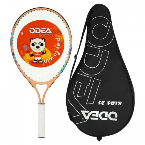 Ракетка для великого тенісу дитяча Odea 8-9 років 25", кораловий, код: WINI-25_K