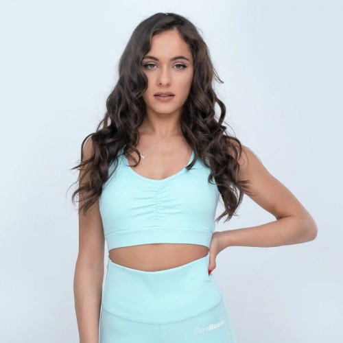 Спортивний топ GymBeam Clothing Fave Sports Mint M, м'ятний, код: 218323-GB