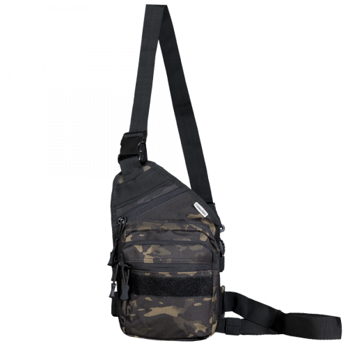 Сумка Camotec Gunner Sling 190х100х320 мм, мультікам чорний, код: 2908010151843