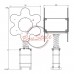 Качалка на пружині Miros "Квіточка", код: DIO160