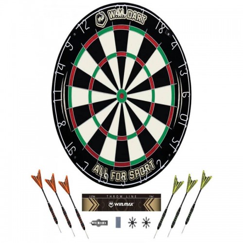 Дартс професійний із сизалю WinMax Match Play G491 45cм 6 дротиківв, код: 2979-TTB Дартс професійний із сизалю WinMax Match Play G491 45cм 6 дротиківв, код: 2979-TTB