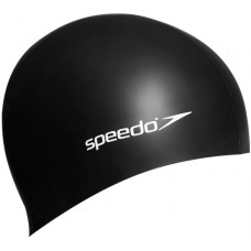 Шапка для плавання дитяча Speedo Flat Silicone Cap Team Ju чорний, код: 5151746380019