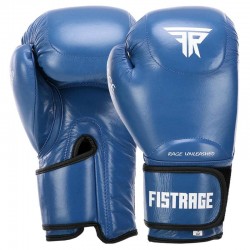 Боксерські рукавиці шкіряні Fistrage 10oz, синій, код: VL-4295_10BL Боксерські рукавиці шкіряні Fistrage 10oz, синій, код: VL-4295_10BL