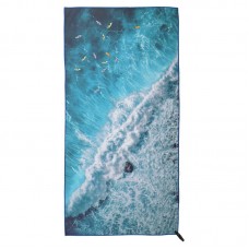 Рушник для пляжу Beach Towel Ocean 1600х800 мм, блакитний, код: T-OST_N