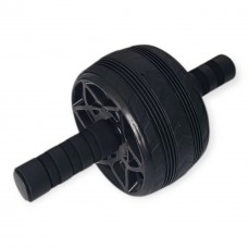 Ролик для преса одноколесний з килимком SNS PO-1613 чорний, код: 18273-SNS Ролик для преса одноколесний з килимком SNS PO-1613 чорний, код: 18273-SNS