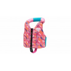 Жилет для плавання дитячий Aqua Speed Aqua Pals 15-19 кг, бірюзовий-рожевий, код: 5905718611393