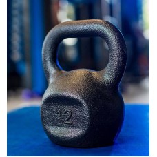 Гиря чавунна RN-Sport 12 кг, чорний, код: RN-12BL Гиря чавунна RN-Sport 12 кг, чорний, код: RN-12BL