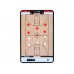 Дошка тактична Pure2Improve Coachboard Basketball 350x220 мм, код: 02130-IN