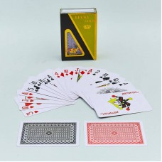Гральні карти пластикові PlayGame Lucky Gold 54 шт, код: IG-0846