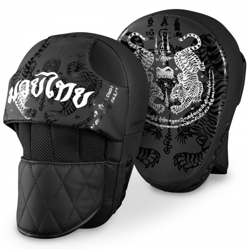 Лапи боксерські Phantom Muay Thai Black, код: PHPAD2737