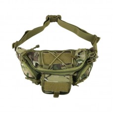 Сумка тактическая Kombat Tactical Waist Bag камуфляж, код: kb-twb-btp