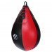 Груша пневматична підвісна UFC 22см 9х6", чорний-червоний, код: UHK-69751-S52