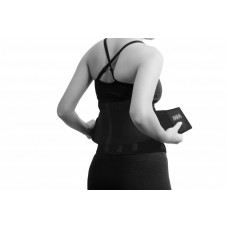 Пояс компресійний MadMax Slimming Belt S, чорний, код: MFA-277-BLK_S