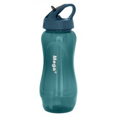 Пляшка спортивна пластикова Mega Tritan MT065DS 0,65 л, блакитна, код: 0717040678020BLUE-TE