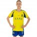 Форма футбольна дитяча PlayGame із символікою AL Nassr Ronaldo 7 домашня, розмір 28, зріст 145-150, жовтий-синій, код: CO-4655_28