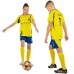 Форма футбольна дитяча PlayGame із символікою AL Nassr Ronaldo 7 домашня, розмір 28, зріст 145-150, жовтий-синій, код: CO-4655_28